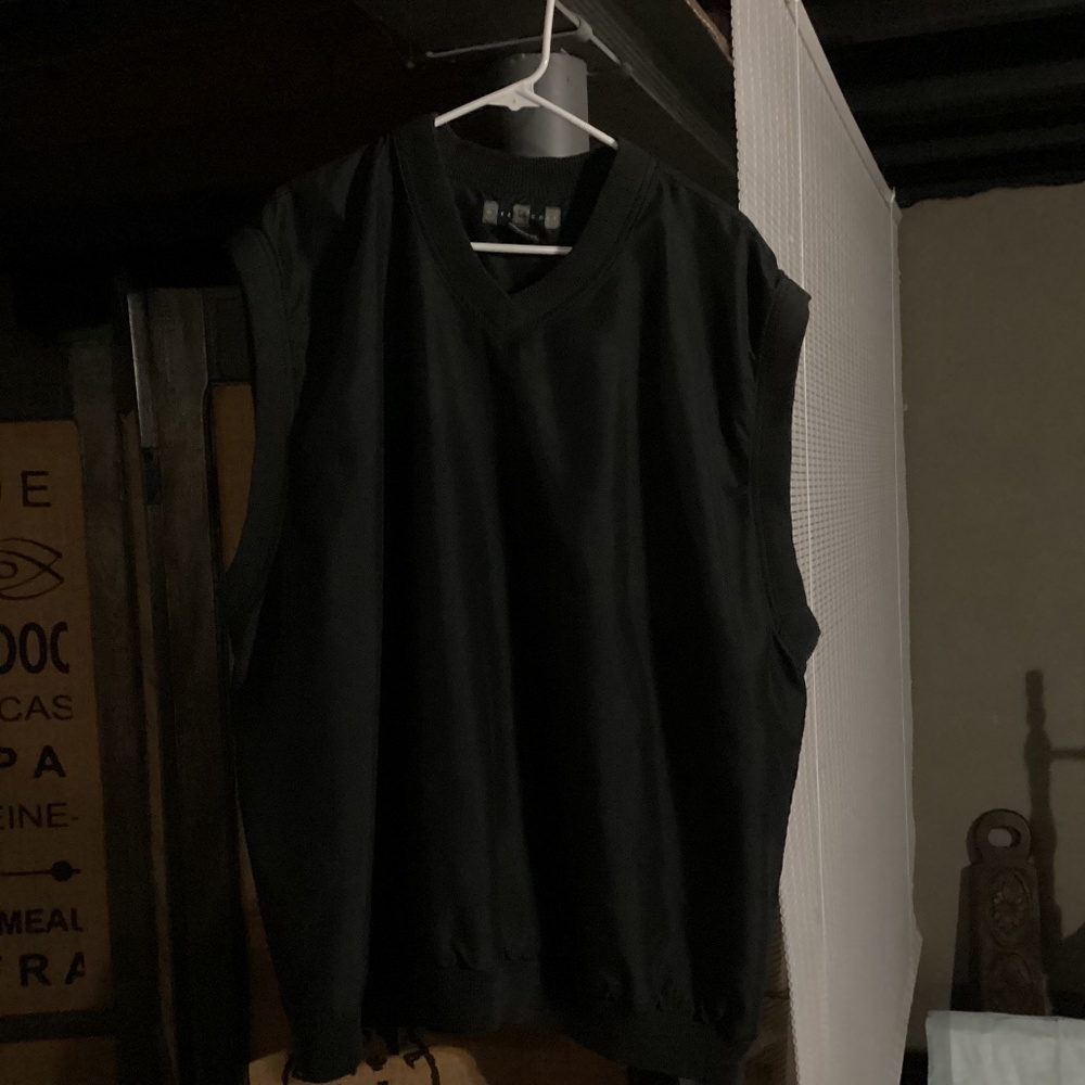 Nike Golf 2XL black wind vest